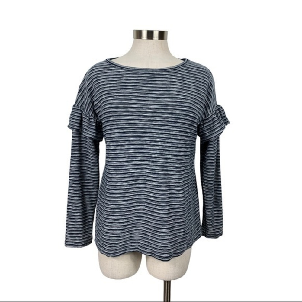 Two by Vince Camuto Navy & White Top Small‎
